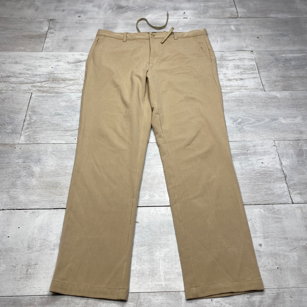 Quince Stretch 24/7 Smart Chino Mens 33x30 Sand Dune Tan Performance Pants